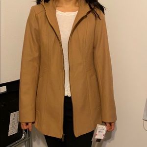 London Fog Camel Wool Coat - XXS